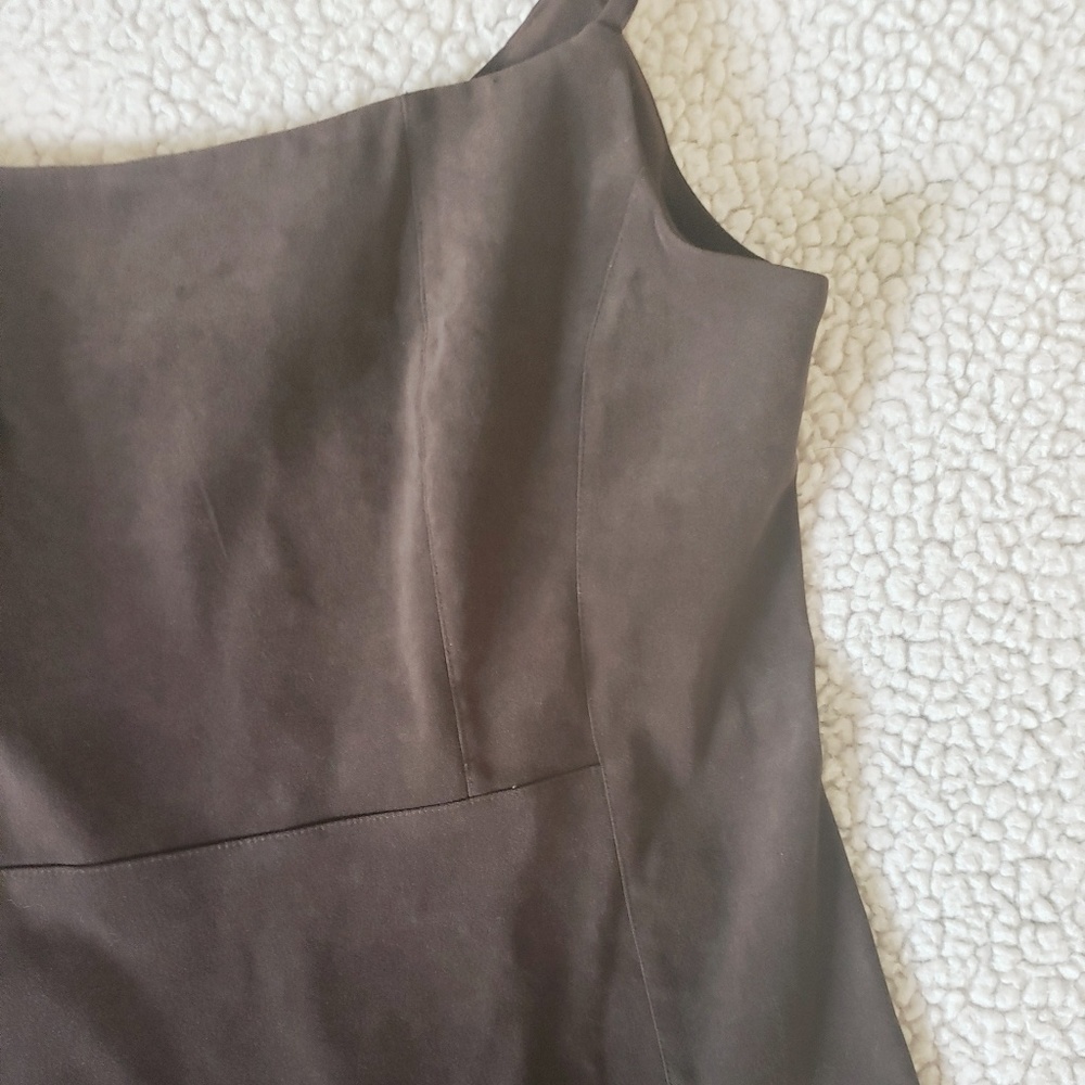 Express Dark Brown Dress - Picture 3 of 7